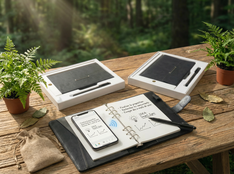 cahier réulisable pour moins de gaspillage 